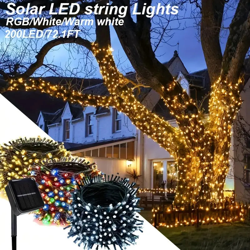 Luces Navideñas SolarLight | Control + Envío Gratis